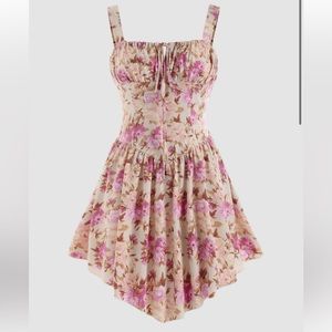 Cider Floral Mini Dress